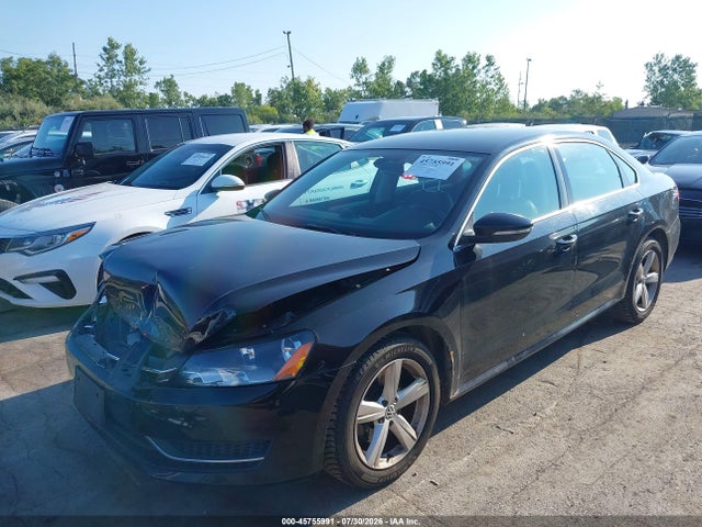 2012 Volkswagen Passat 2.5l Se მანქანა იყიდება აუქციონზე, vin: 1VWBH7A36CC093819, აუქციონის ნომერი: 45755991