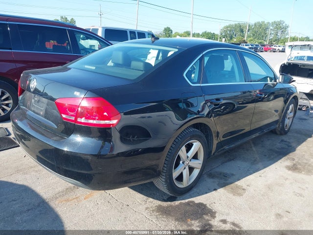 2012 Volkswagen Passat 2.5l Se მანქანა იყიდება აუქციონზე, vin: 1VWBH7A36CC093819, აუქციონის ნომერი: 45755991