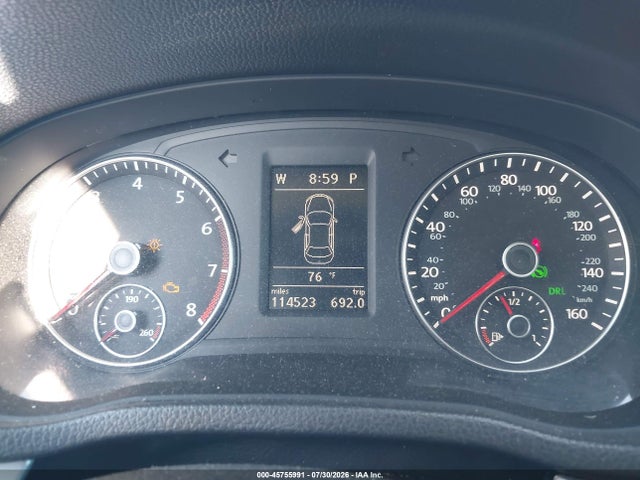 2012 Volkswagen Passat 2.5l Se მანქანა იყიდება აუქციონზე, vin: 1VWBH7A36CC093819, აუქციონის ნომერი: 45755991