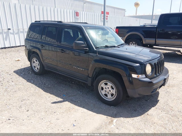 2014 Jeep Patriot Sport მანქანა იყიდება აუქციონზე, vin: 1C4NJRBB7ED778754, აუქციონის ნომერი: 45756009