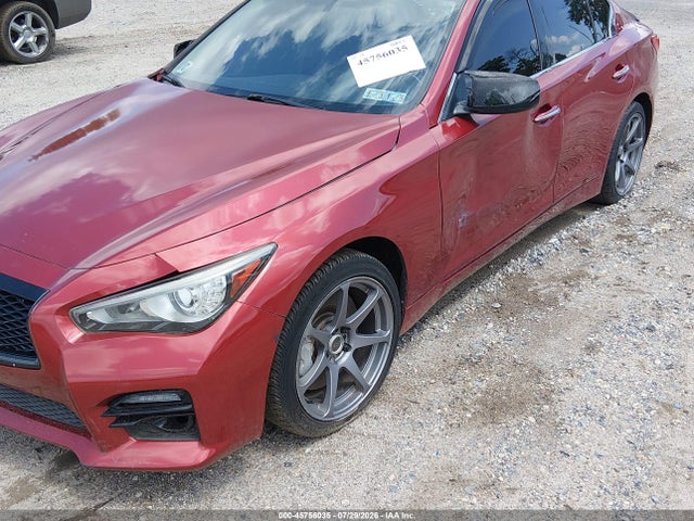 2014 Infiniti Q50 Hybrid Sport მანქანა იყიდება აუქციონზე, vin: JN1AV7AR0EM700194, აუქციონის ნომერი: 45756035