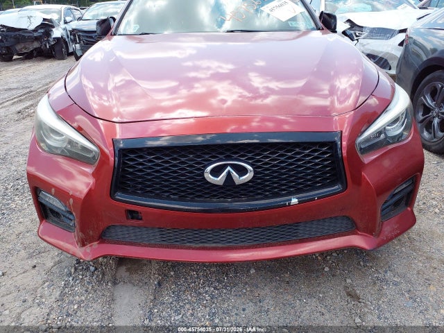 2014 Infiniti Q50 Hybrid Sport მანქანა იყიდება აუქციონზე, vin: JN1AV7AR0EM700194, აუქციონის ნომერი: 45756035