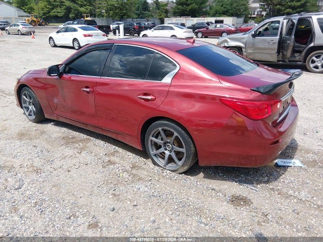 2014 Infiniti Q50 Hybrid Sport მანქანა იყიდება აუქციონზე, vin: JN1AV7AR0EM700194, აუქციონის ნომერი: 45756035