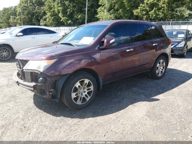 45756049 :رقم المزاد ، 2HNYD28478H521230 vin ، 2008 Acura Mdx Technology Package مزاد بيع