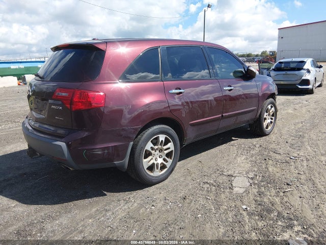 45756049 :رقم المزاد ، 2HNYD28478H521230 vin ، 2008 Acura Mdx Technology Package مزاد بيع