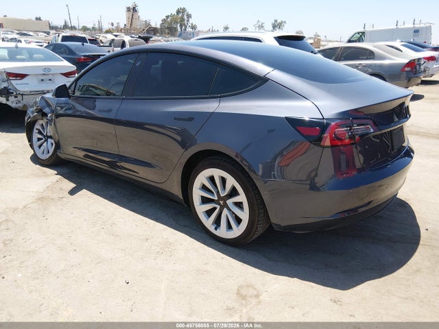 Tesla Model 3 Rear-wheel Drive 2022 5YJ3E1EA1NF373840 Image 3