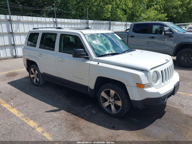 Aukcja sprzedaży 2016 Jeep Patriot High Altitude Edition, vin: 1C4NJRFB4GD524089, numer aukcji: 45756118