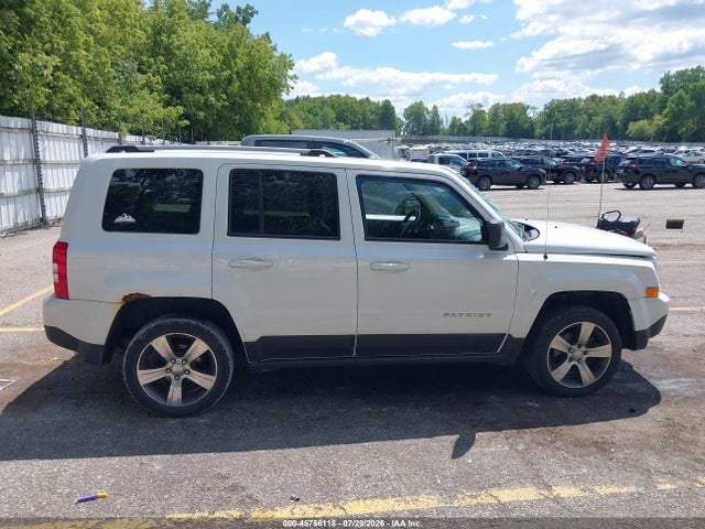 Aukcja sprzedaży 2016 Jeep Patriot High Altitude Edition, vin: 1C4NJRFB4GD524089, numer aukcji: 45756118