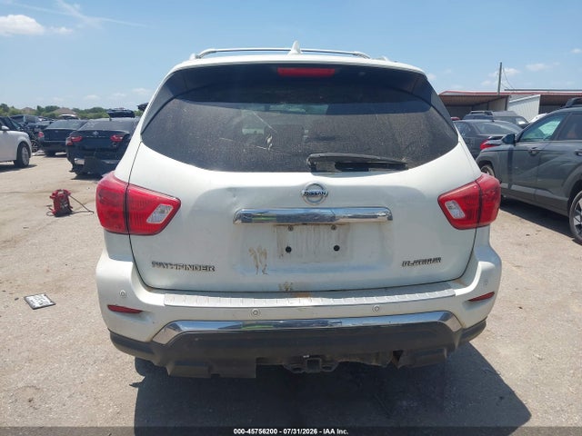 45756200 :رقم المزاد ، 5N1DR2DN9LC647133 vin ، 2020 Nissan Pathfinder Platinum 2wd مزاد بيع