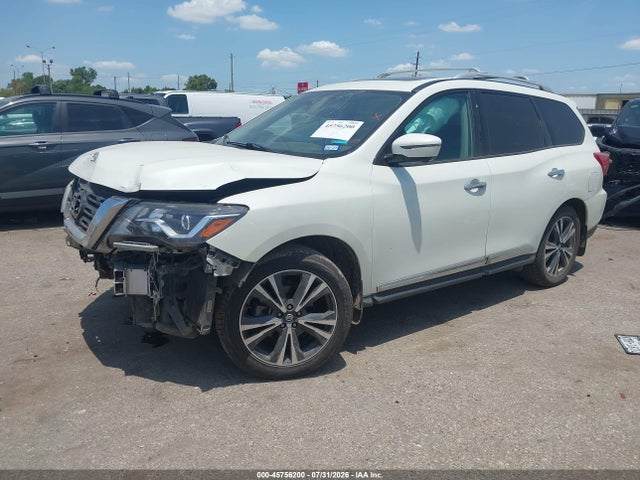 45756200 :رقم المزاد ، 5N1DR2DN9LC647133 vin ، 2020 Nissan Pathfinder Platinum 2wd مزاد بيع