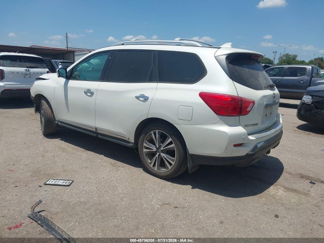 45756200 :رقم المزاد ، 5N1DR2DN9LC647133 vin ، 2020 Nissan Pathfinder Platinum 2wd مزاد بيع