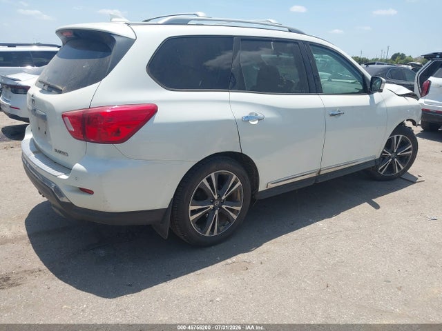 45756200 :رقم المزاد ، 5N1DR2DN9LC647133 vin ، 2020 Nissan Pathfinder Platinum 2wd مزاد بيع