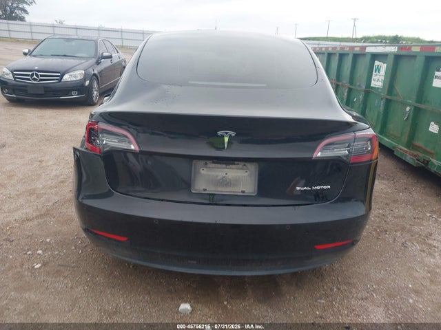 45756215 :رقم المزاد ، 5YJ3E1EB0NF205096 vin ، 2022 Tesla Model 3 Long Range Dual Motor All-wheel Drive مزاد بيع