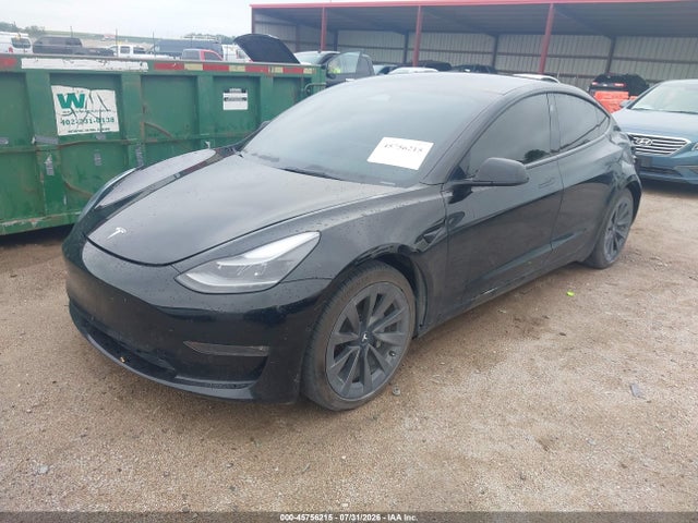 45756215 :رقم المزاد ، 5YJ3E1EB0NF205096 vin ، 2022 Tesla Model 3 Long Range Dual Motor All-wheel Drive مزاد بيع