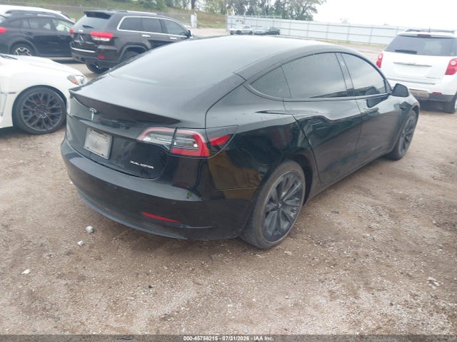45756215 :رقم المزاد ، 5YJ3E1EB0NF205096 vin ، 2022 Tesla Model 3 Long Range Dual Motor All-wheel Drive مزاد بيع