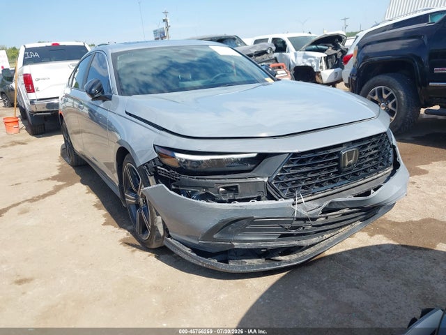 45756259 :رقم المزاد ، 1HGCY2F51PA066857 vin ، 2023 Honda Accord Hybrid Sport مزاد بيع