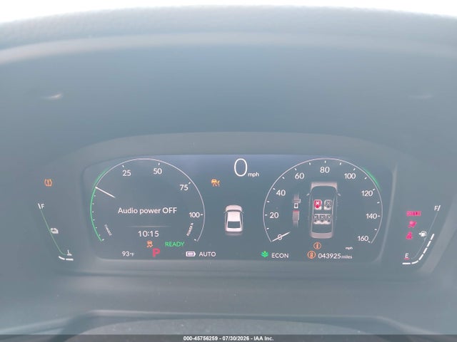 Aukcja sprzedaży 2023 Honda Accord Hybrid Sport, vin: 1HGCY2F51PA066857, numer aukcji: 45756259