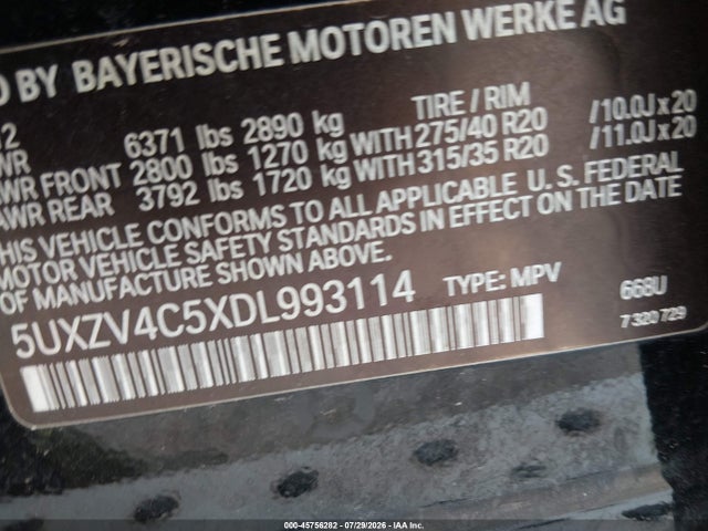 Aukcja sprzedaży 2013 Bmw X5 Xdrive35i/xdrive35i Premium/xdrive35i Sport Activity, vin: 5UXZV4C5XDL993114, numer aukcji: 45756282