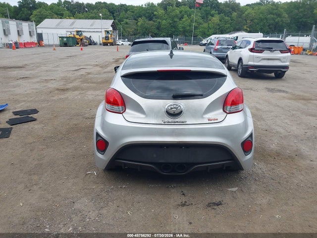 2014 Hyundai Veloster Turbo W/blue მანქანა იყიდება აუქციონზე, vin: KMHTC6AE9EU208228, აუქციონის ნომერი: 45756292