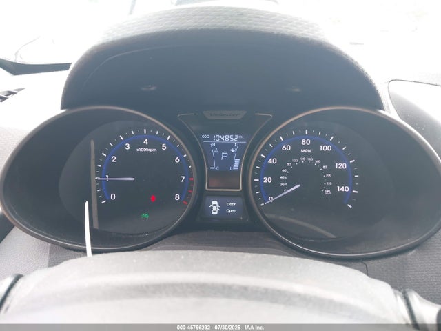 2014 Hyundai Veloster Turbo W/blue მანქანა იყიდება აუქციონზე, vin: KMHTC6AE9EU208228, აუქციონის ნომერი: 45756292