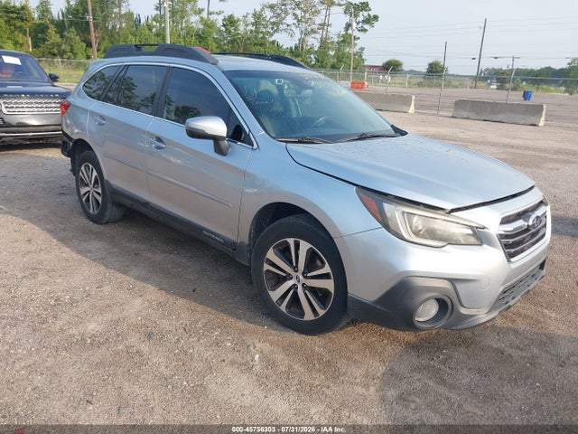 2018 Subaru Outback 3.6r Limited მანქანა იყიდება აუქციონზე, vin: 4S4BSENC8J3374838, აუქციონის ნომერი: 45756303