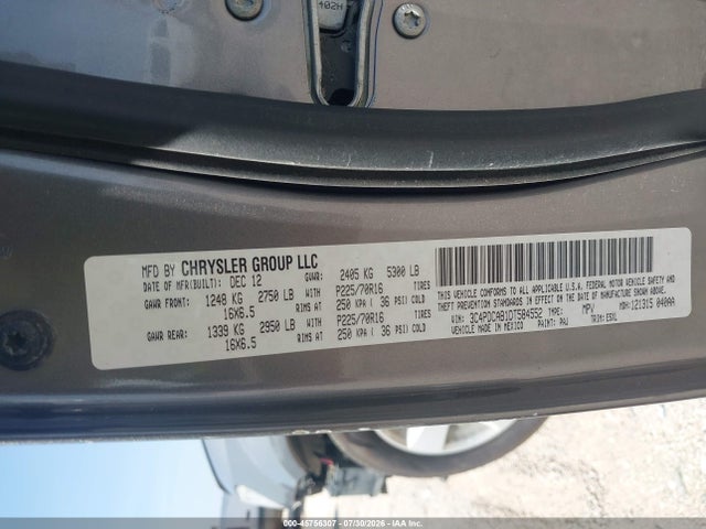 Aukcja sprzedaży 2013 Dodge Journey American Value Pkg, vin: 3C4PDCAB1DT584552, numer aukcji: 45756307