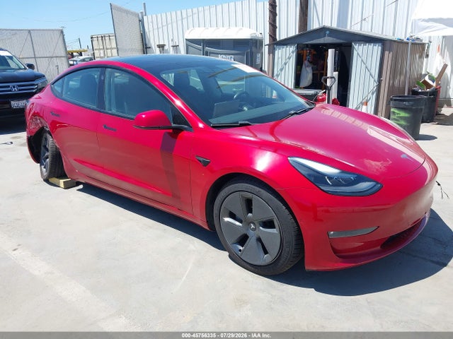 Auction sale of the 2021 Tesla Model 3 Long Range Dual Motor All-wheel Drive, vin: 5YJ3E1EB1MF877103, lot number: 45756335