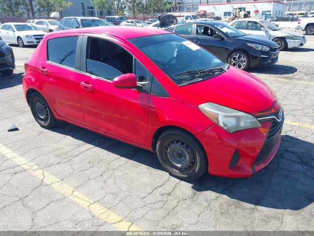 2015 Toyota Yaris L მანქანა იყიდება აუქციონზე, vin: VNKKTUD35FA031413, აუქციონის ნომერი: 45756424