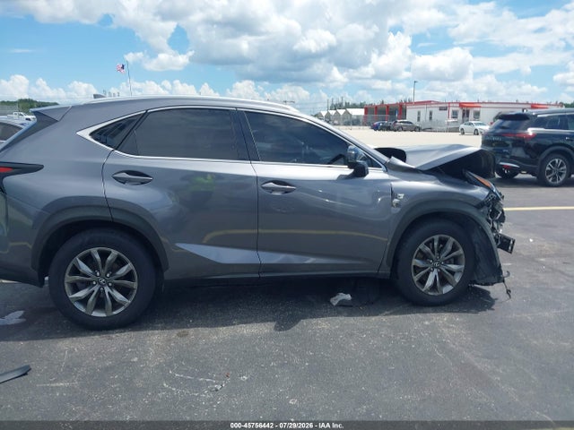 45756442 :رقم المزاد ، JTJYARBZ7H2072620 vin ، 2017 Lexus Nx 200t F Sport مزاد بيع