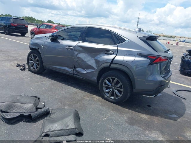 45756442 :رقم المزاد ، JTJYARBZ7H2072620 vin ، 2017 Lexus Nx 200t F Sport مزاد بيع