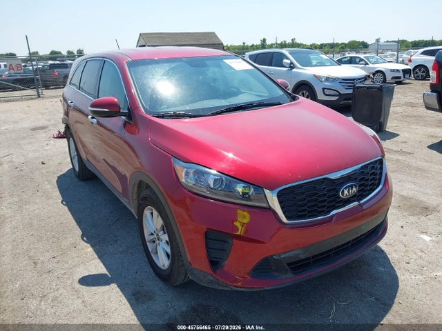 2019 Kia Sorento 3.3l Lx მანქანა იყიდება აუქციონზე, vin: 5XYPGDA56KG487939, აუქციონის ნომერი: 45756465