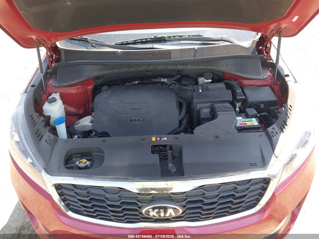 2019 Kia Sorento 3.3l Lx მანქანა იყიდება აუქციონზე, vin: 5XYPGDA56KG487939, აუქციონის ნომერი: 45756465
