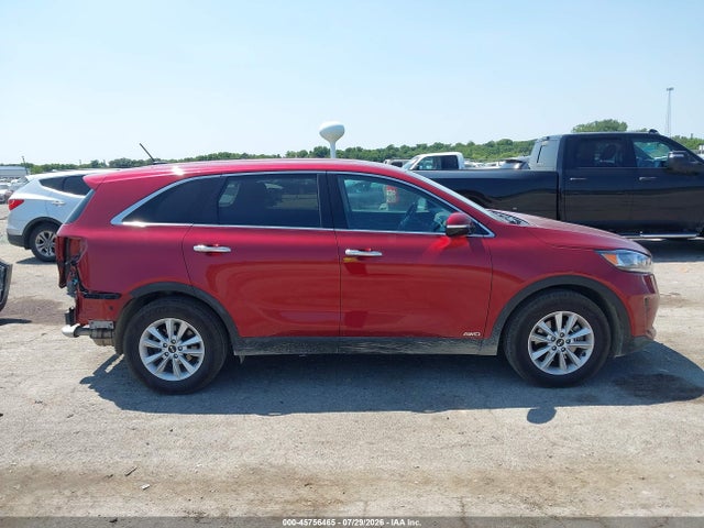 2019 Kia Sorento 3.3l Lx მანქანა იყიდება აუქციონზე, vin: 5XYPGDA56KG487939, აუქციონის ნომერი: 45756465