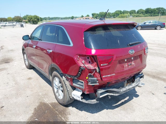 2019 Kia Sorento 3.3l Lx მანქანა იყიდება აუქციონზე, vin: 5XYPGDA56KG487939, აუქციონის ნომერი: 45756465