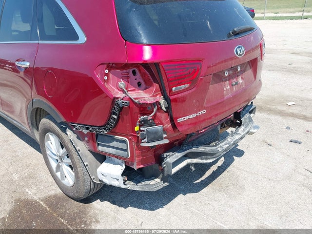 2019 Kia Sorento 3.3l Lx მანქანა იყიდება აუქციონზე, vin: 5XYPGDA56KG487939, აუქციონის ნომერი: 45756465