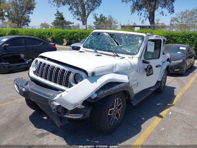 2024 Jeep Wrangler 4-door Sahara 4x4 მანქანა იყიდება აუქციონზე, vin: 1C4PJXEN4RW106440, აუქციონის ნომერი: 45756530