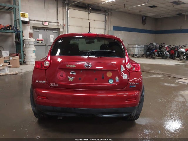 2013 Nissan Juke Sv მანქანა იყიდება აუქციონზე, vin: JN8AF5MV6DT215476, აუქციონის ნომერი: 45756567
