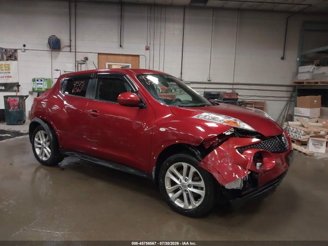 2013 Nissan Juke Sv მანქანა იყიდება აუქციონზე, vin: JN8AF5MV6DT215476, აუქციონის ნომერი: 45756567