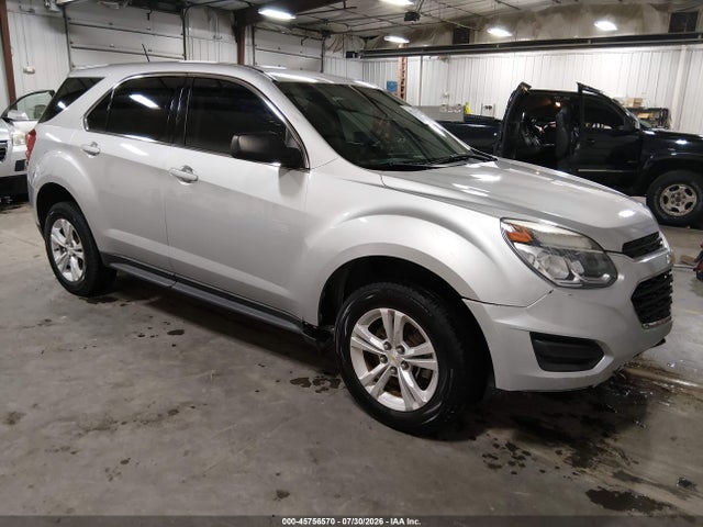 Продаж на аукціоні авто 2016 Chevrolet Equinox Ls, vin: 2GNALBEK1G1128271, номер лоту: 45756570