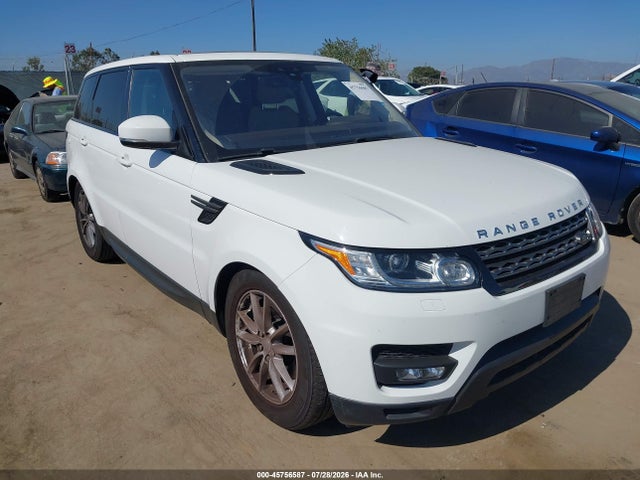 Aukcja sprzedaży 2017 Land Rover Range Rover Sport 3.0l V6 Turbocharged Diesel Se Td6, vin: SALWG2FKXHA689733, numer aukcji: 45756587