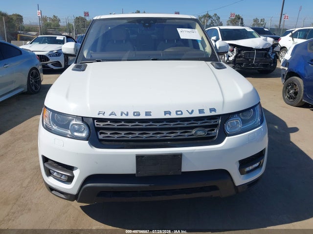 Aukcja sprzedaży 2017 Land Rover Range Rover Sport 3.0l V6 Turbocharged Diesel Se Td6, vin: SALWG2FKXHA689733, numer aukcji: 45756587