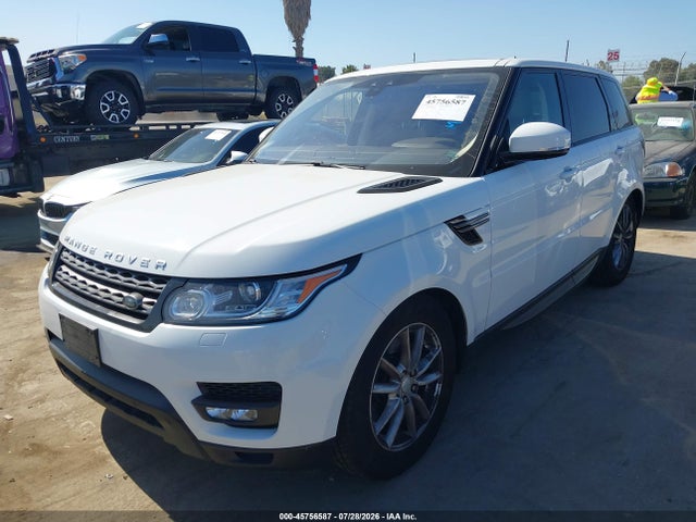 Aukcja sprzedaży 2017 Land Rover Range Rover Sport 3.0l V6 Turbocharged Diesel Se Td6, vin: SALWG2FKXHA689733, numer aukcji: 45756587