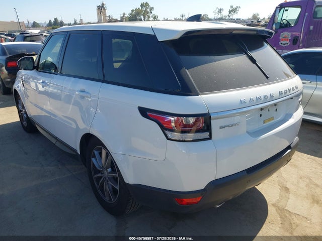Aukcja sprzedaży 2017 Land Rover Range Rover Sport 3.0l V6 Turbocharged Diesel Se Td6, vin: SALWG2FKXHA689733, numer aukcji: 45756587