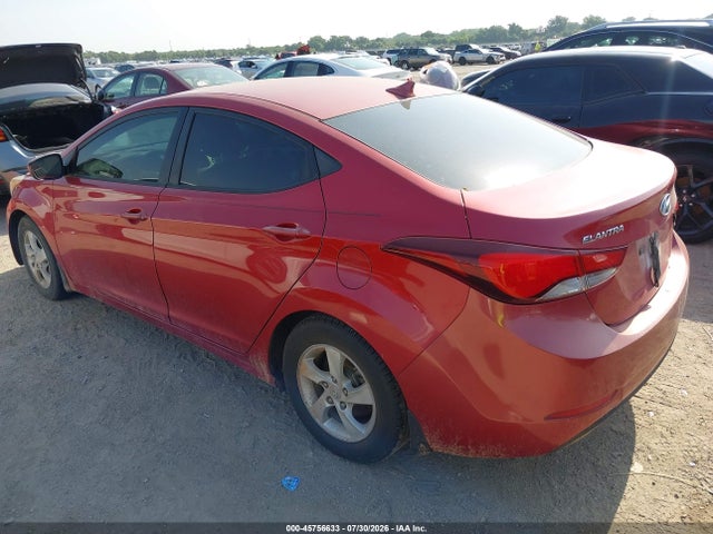 Продажа на аукционе авто 2014 Hyundai Elantra Se, vin: KMHDH4AE3EU035252, номер лота: 45756633