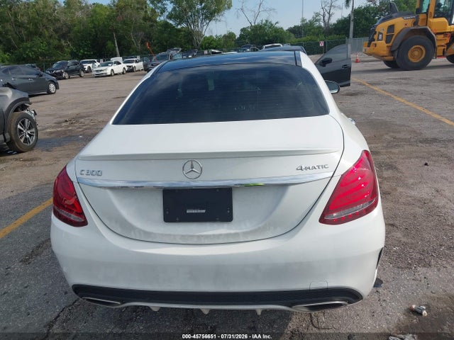 2016 Mercedes-benz C 300 Sport 4matic მანქანა იყიდება აუქციონზე, vin: 55SWF4KB9GU109100, აუქციონის ნომერი: 45756651