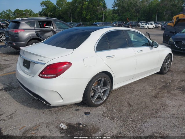 2016 Mercedes-benz C 300 Sport 4matic მანქანა იყიდება აუქციონზე, vin: 55SWF4KB9GU109100, აუქციონის ნომერი: 45756651