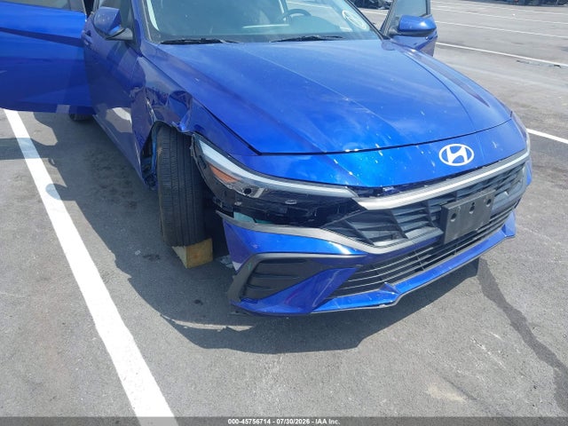 45756714 :رقم المزاد ، KMHLL4DG7SU080312 vin ، 2025 Hyundai Elantra Se مزاد بيع