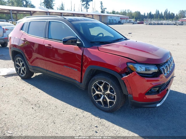 Продажа на аукционе авто 2025 Jeep Compass Limited 4x4, vin: 3C4NJDCN0ST579112, номер лота: 45756734