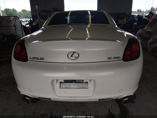 45756774 :رقم المزاد ، JTHFN48Y630046934 vin ، 2003 Lexus Sc 430 مزاد بيع
