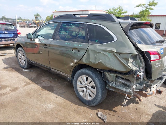 45756789 :رقم المزاد ، 4S4BSAFCXH3440582 vin ، 2017 Subaru Outback 2.5i Premium مزاد بيع